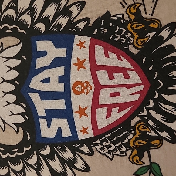 ZERO FOXTROT Beige Cotton Polyester Stay Free Sz XXL Mens Short Sleeve‎ T Shirt - Picture 4 of 8